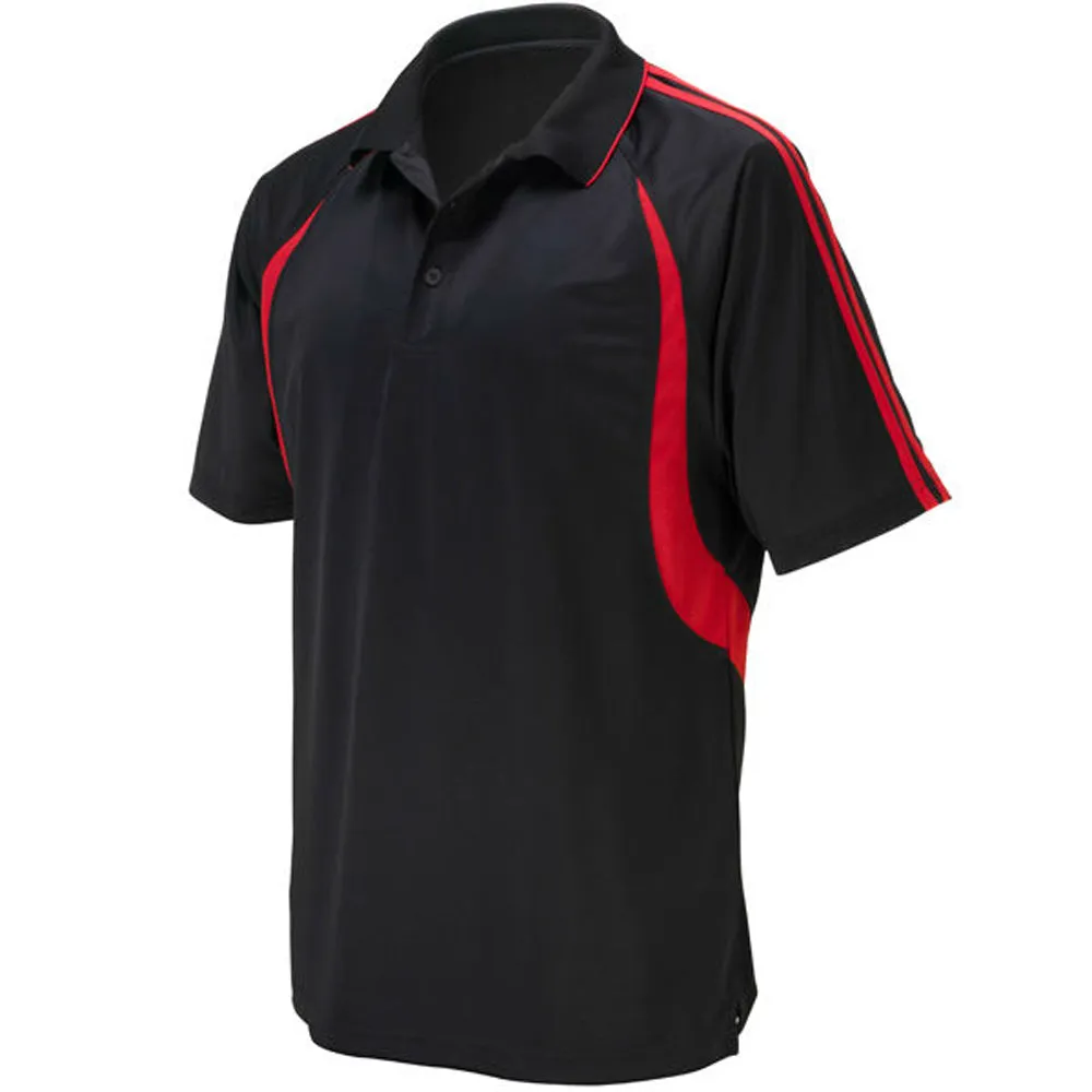 Promotional 100% Breathable Polyester Mens Polo Shirt