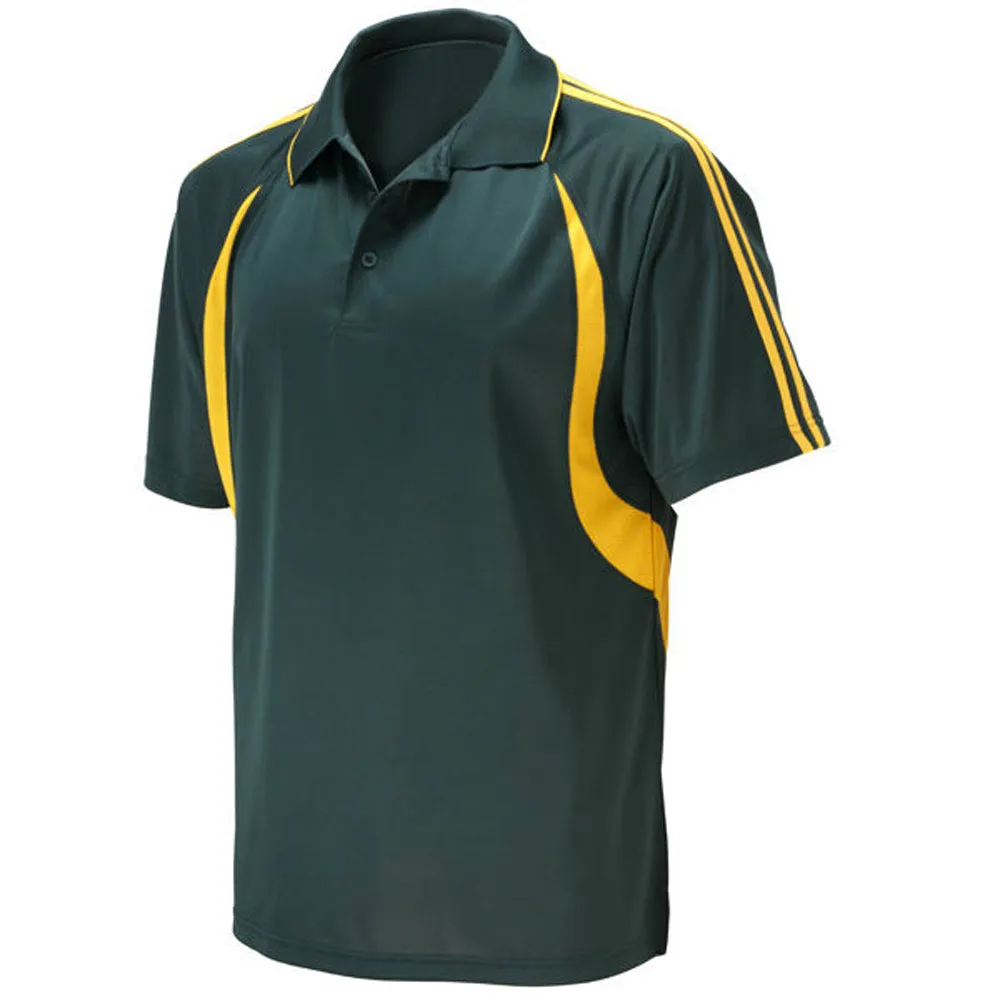 Promotional 100% Breathable Polyester Mens Polo Shirt