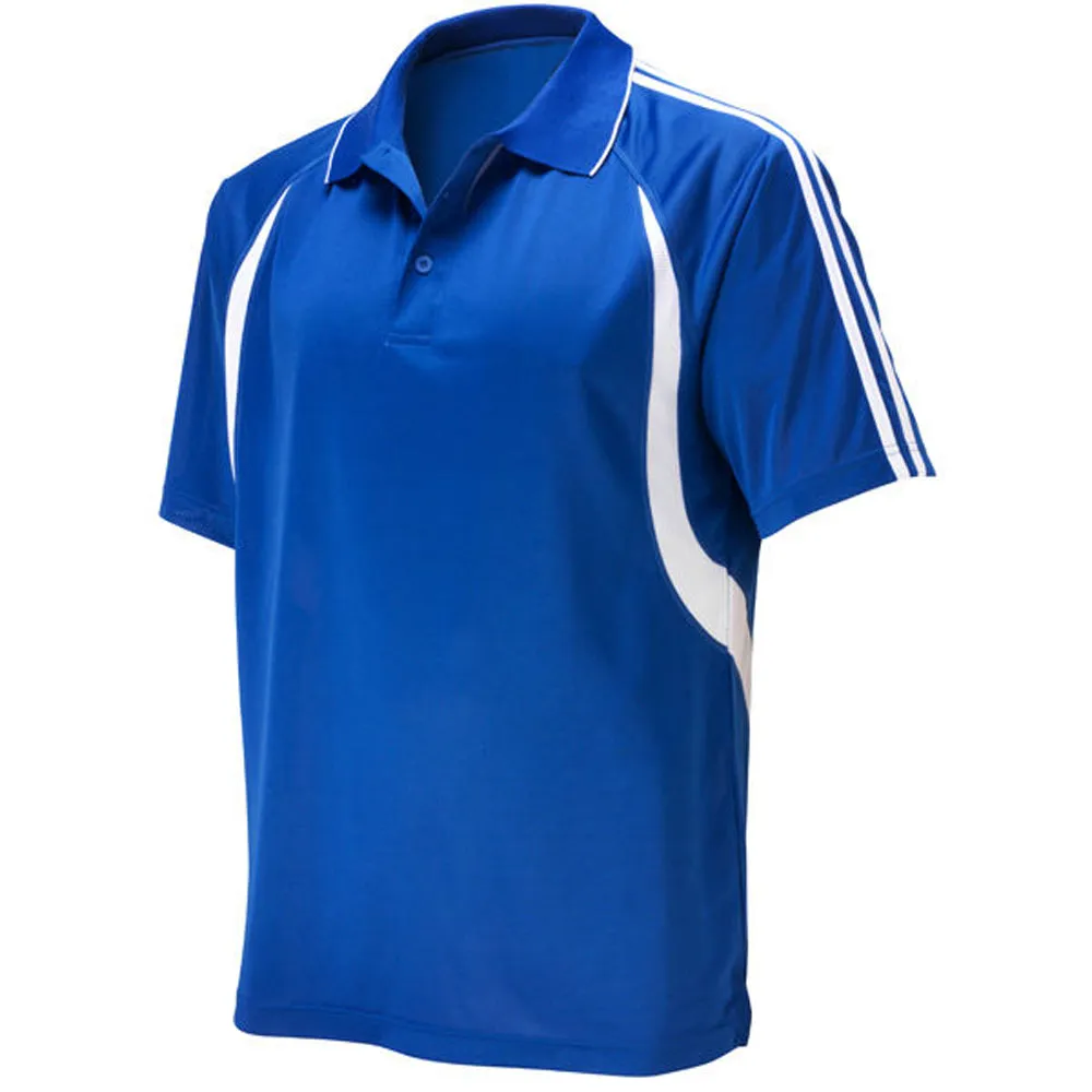 Promotional 100% Breathable Polyester Mens Polo Shirt