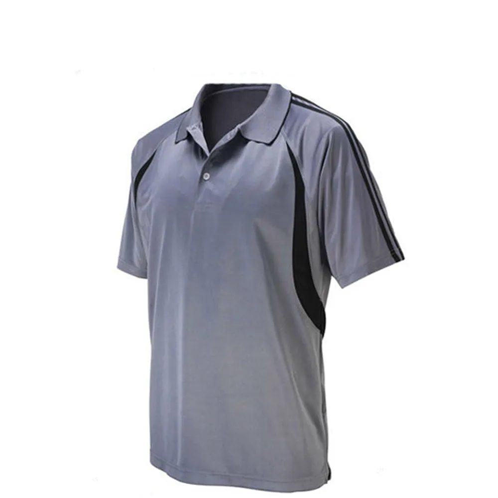 Promotional 100% Breathable Polyester Mens Polo Shirt