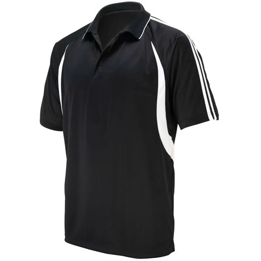 Promotional 100% Breathable Polyester Mens Polo Shirt