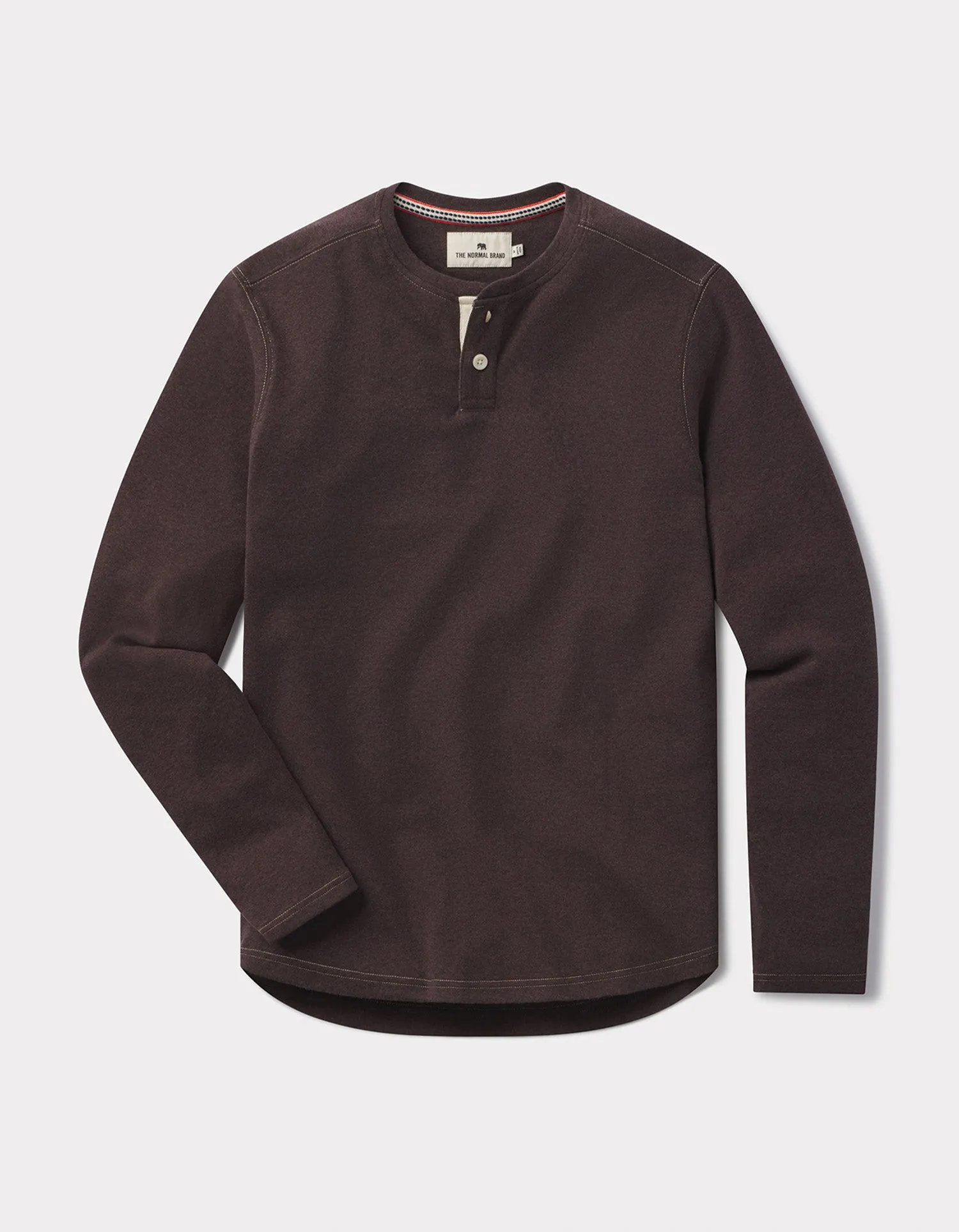 Puremeso Two Button Henley in Java