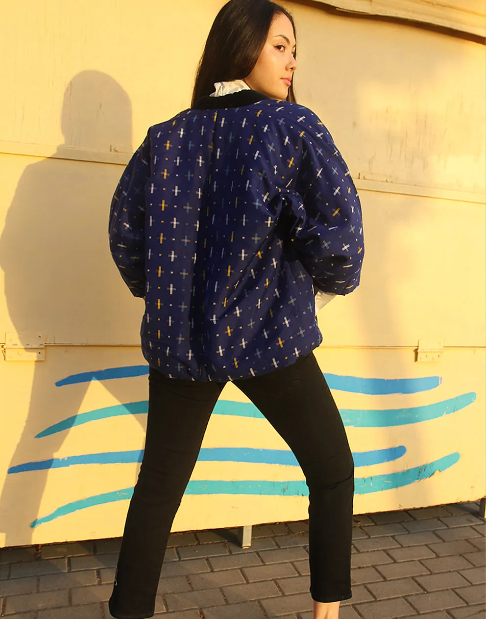 Quilted Kimono Jacket