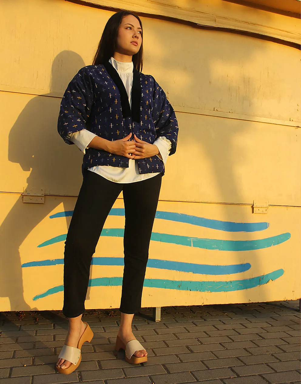 Quilted Kimono Jacket
