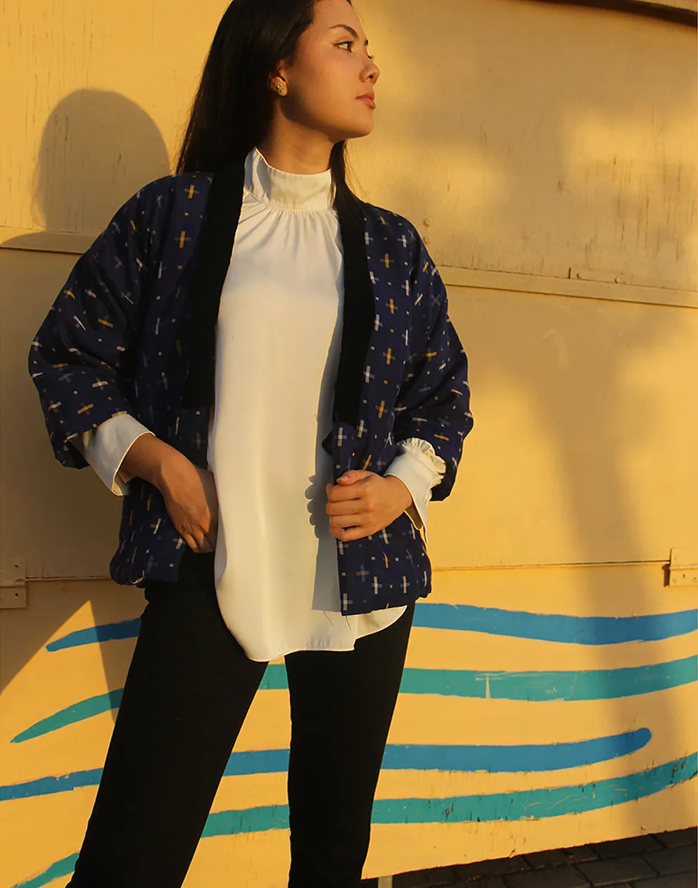 Quilted Kimono Jacket