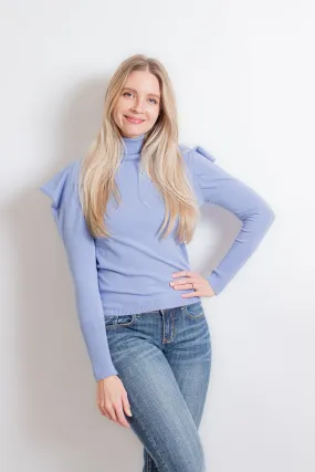 "Aria Megan" Sky Sweater
