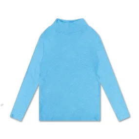 REPOSE / Turtle Neck - air blue