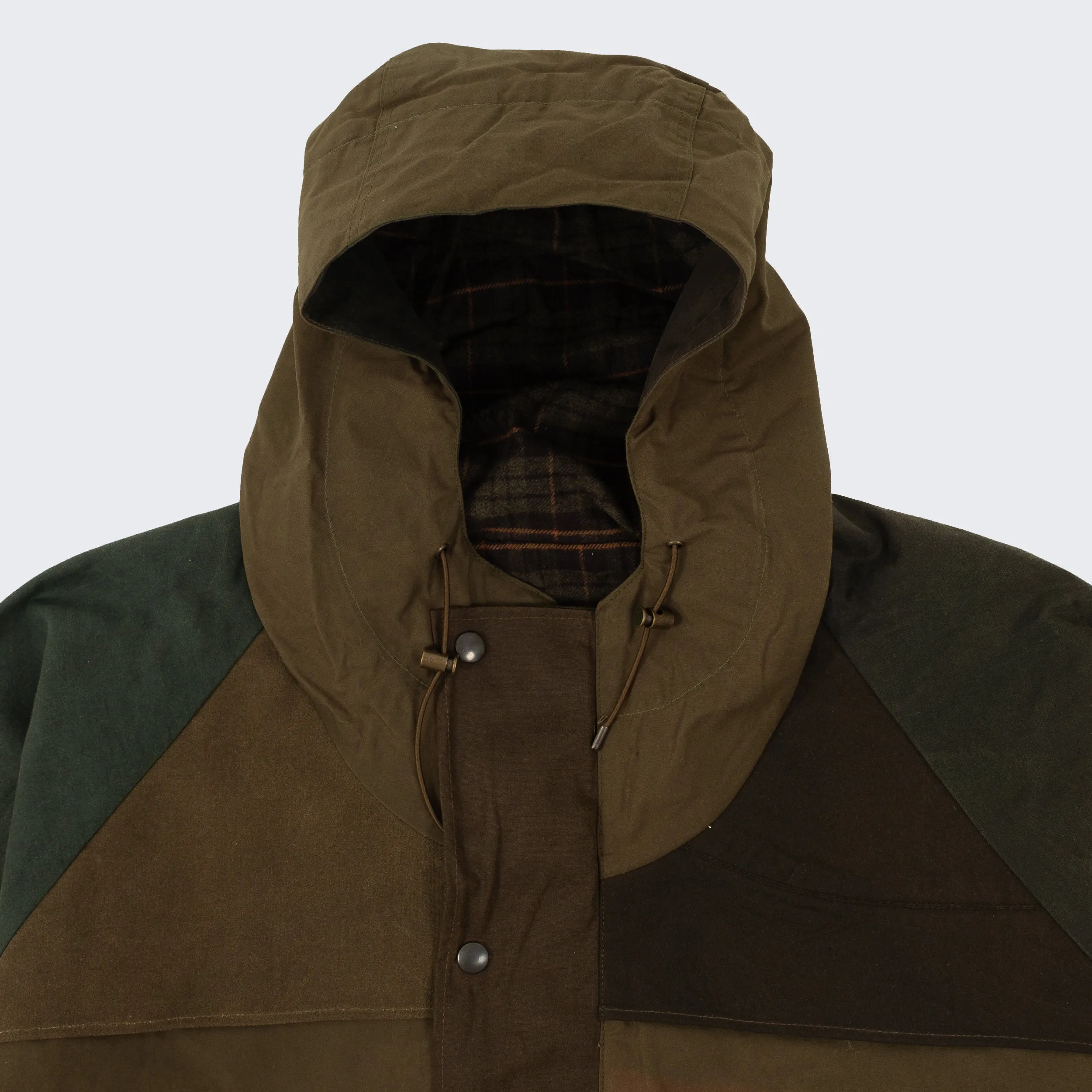 REWORK® WAX RAIN CROPPED JACKET - N° 006