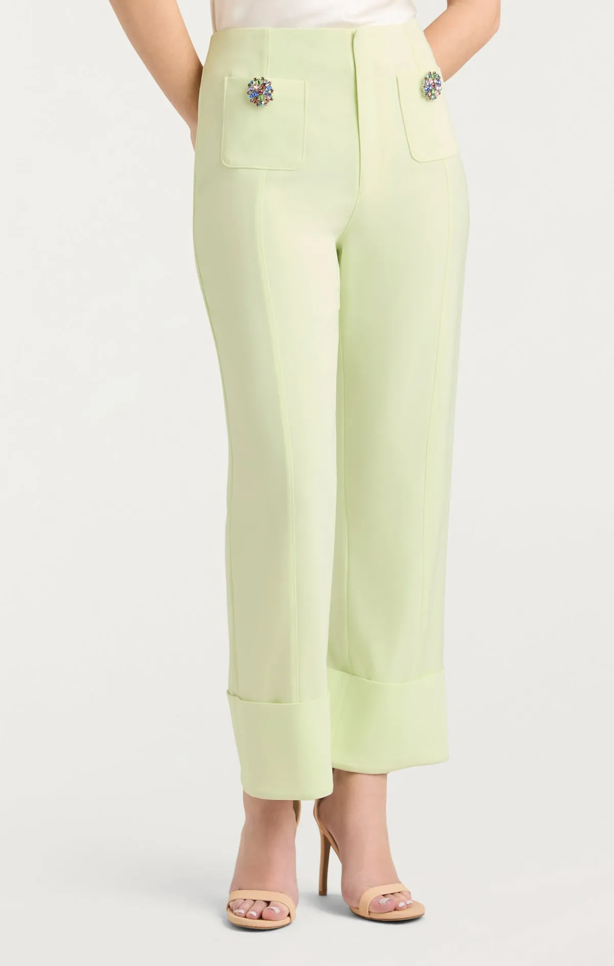 Rhinestone Button Pamela Pant