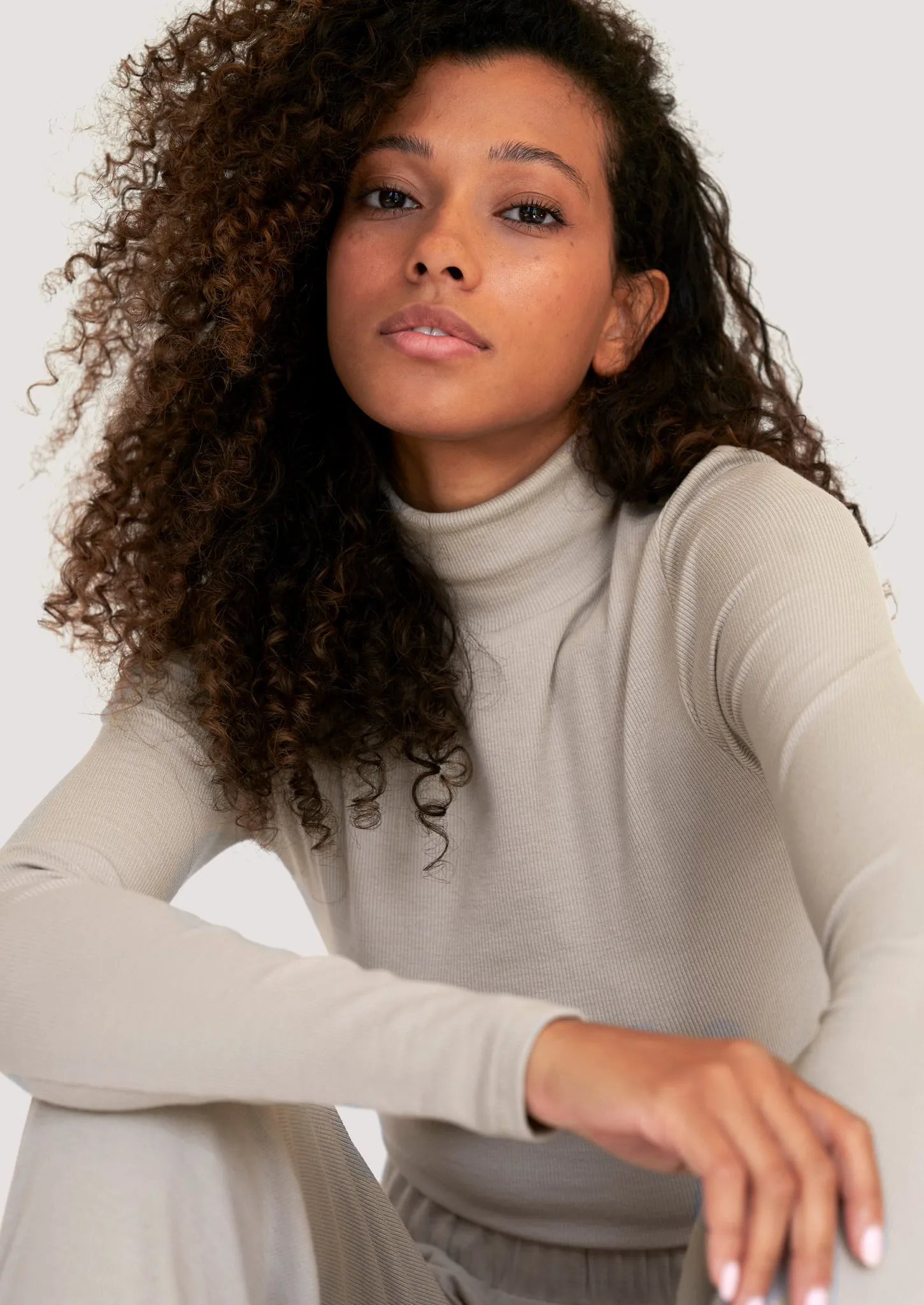 Ribbed Turtleneck