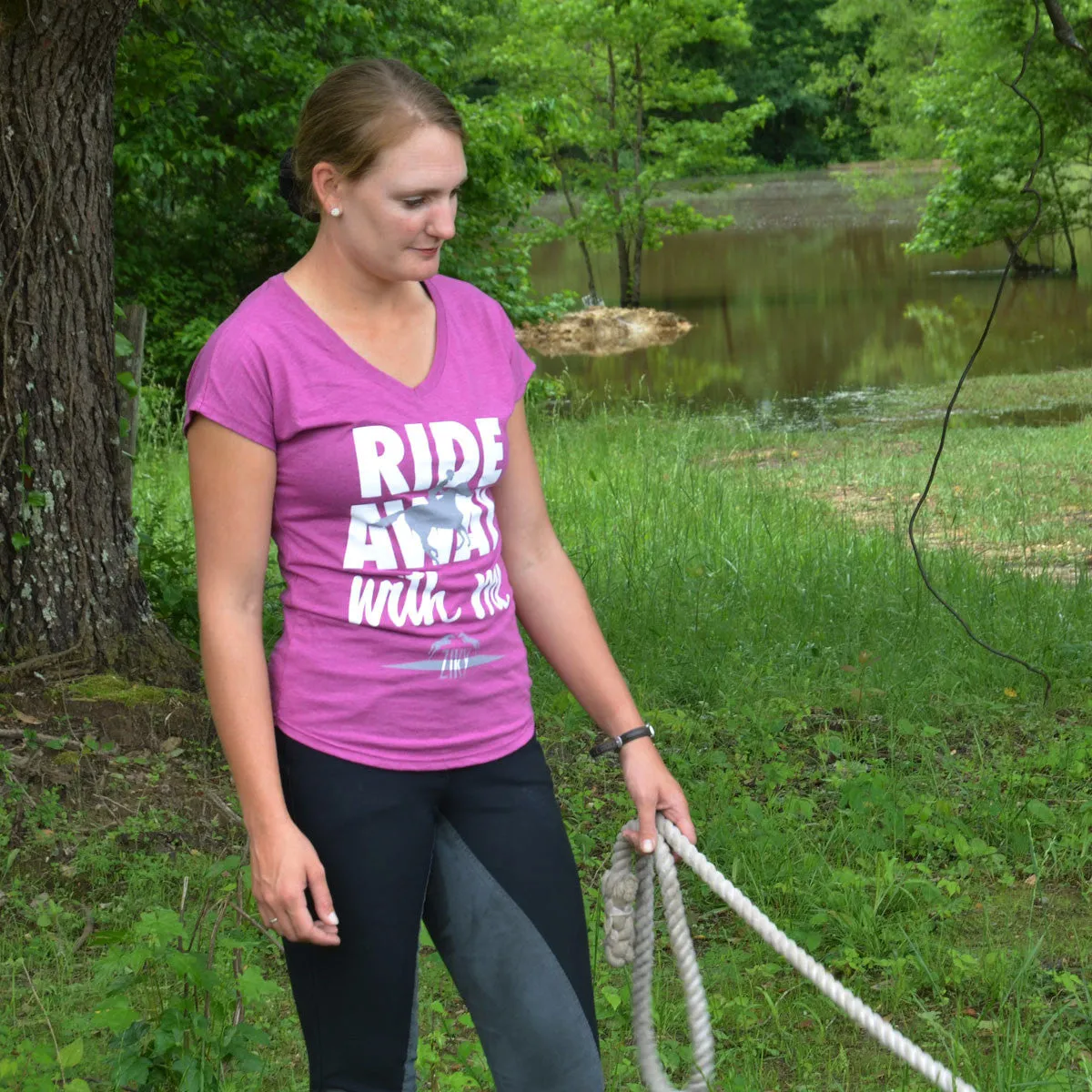 Ride Away Shirt Fuchsia