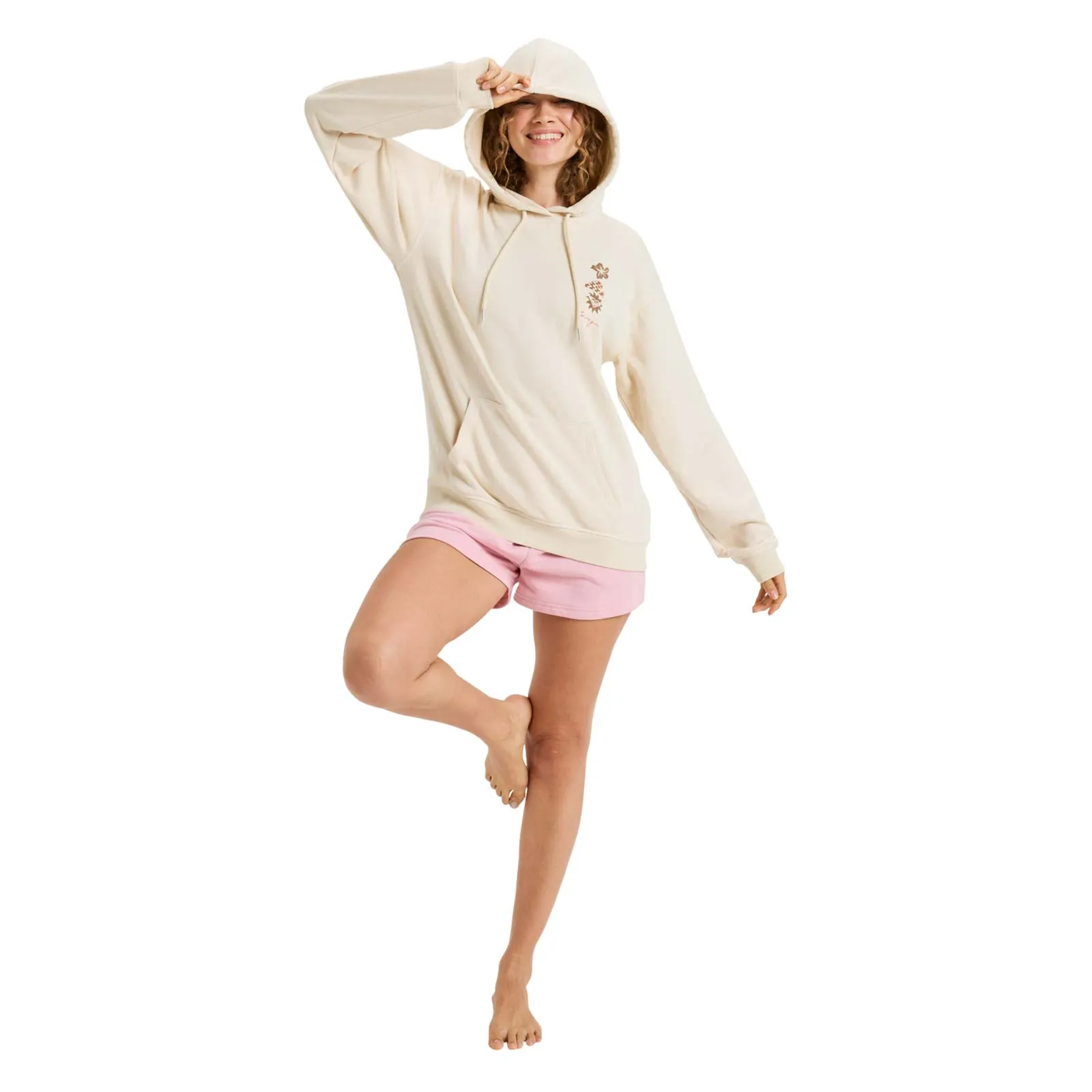 Roxy Womens Surf Stoked Terry Art Hoodie