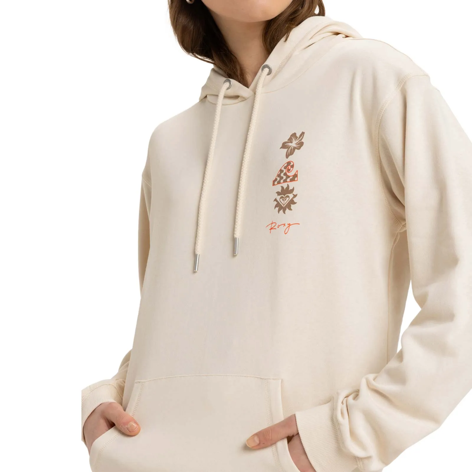 Roxy Womens Surf Stoked Terry Art Hoodie