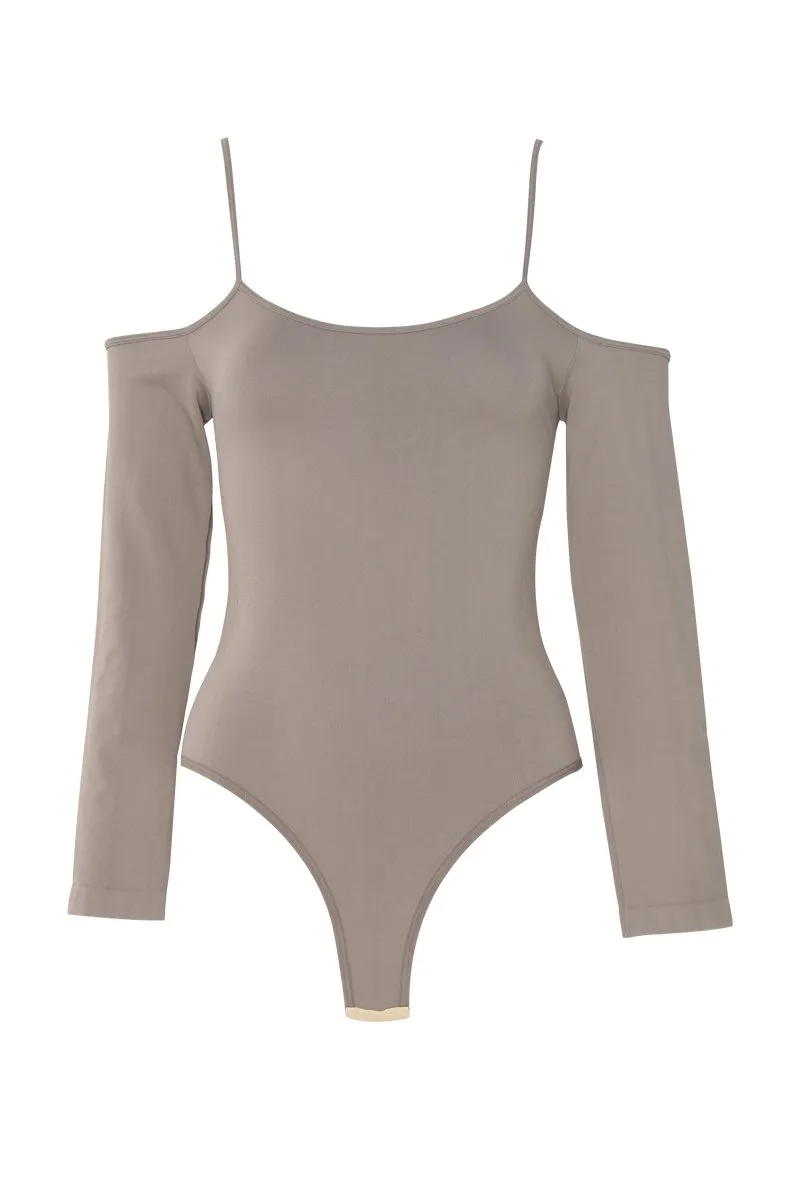 Seamless Cold Shoulder Bodysuit