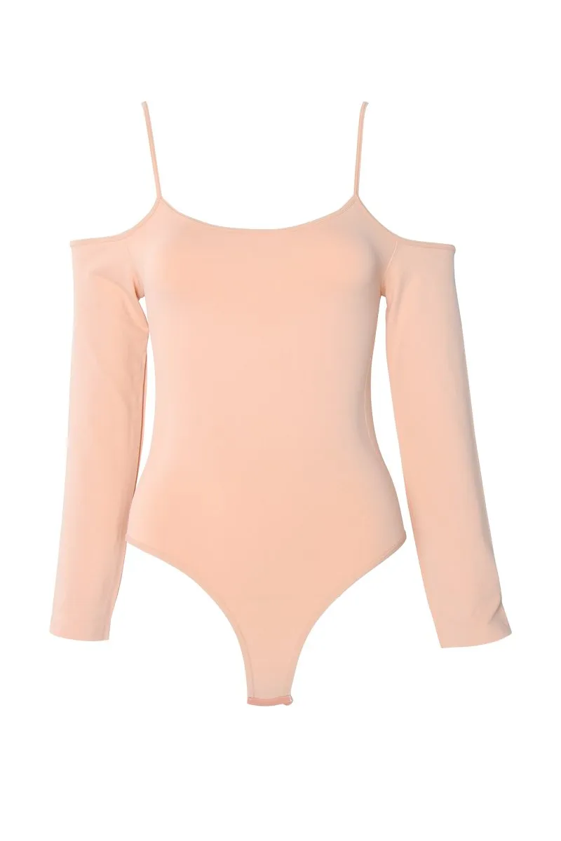 Seamless Cold Shoulder Bodysuit