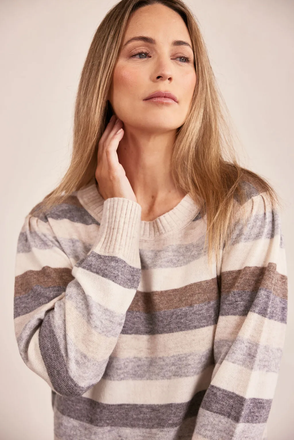 See Saw Australian Wool Blend Stripe Sweater