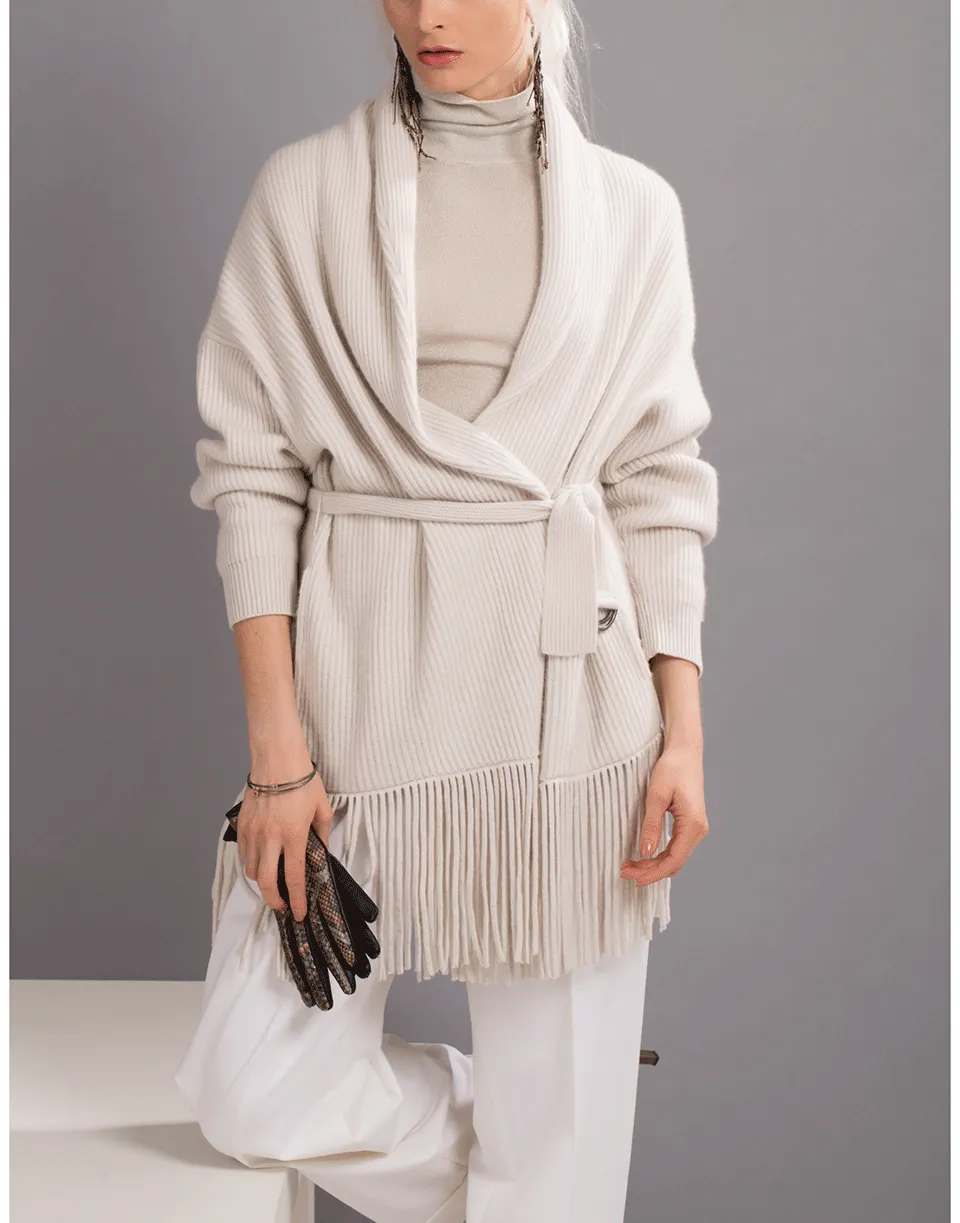 Sleeveless Lurex Turtleneck