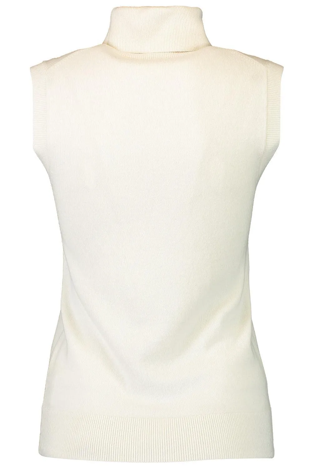 Sleeveless Turtleneck - Optic White