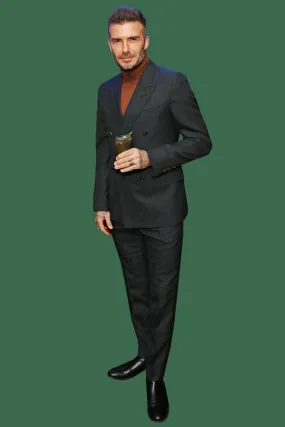 Suit And Turtleneck Combo - Turtleneck Prom Outfits - Prom Turtleneck  Dark Grey Suit