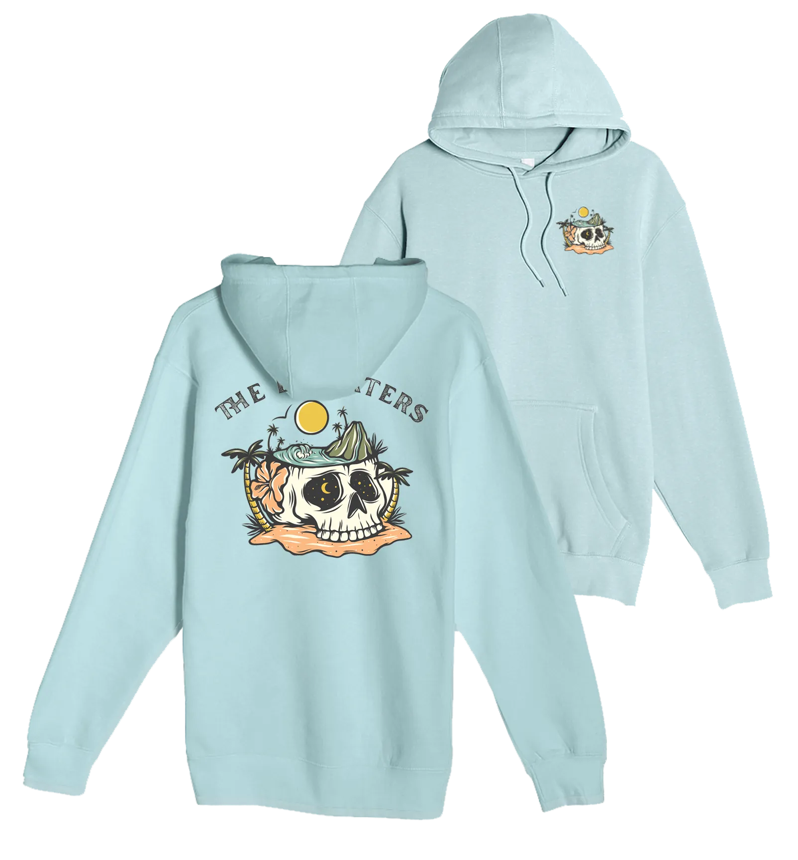 Sunlight Unisex Pullover Hoodie (Blue Mist)