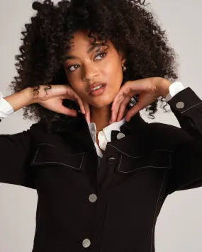Tailored Cropped Jacket