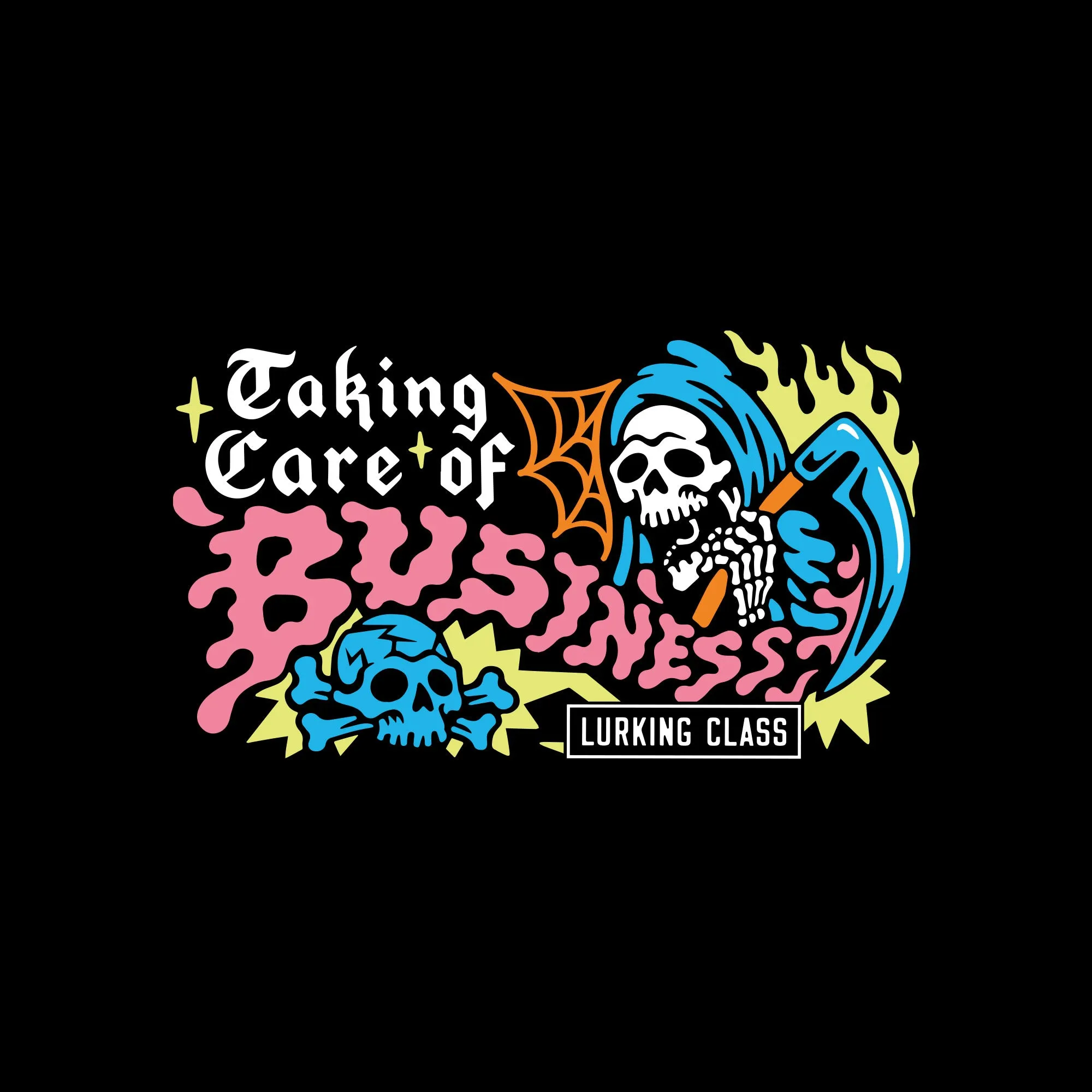Taking Care of Business Hoodie - Black
