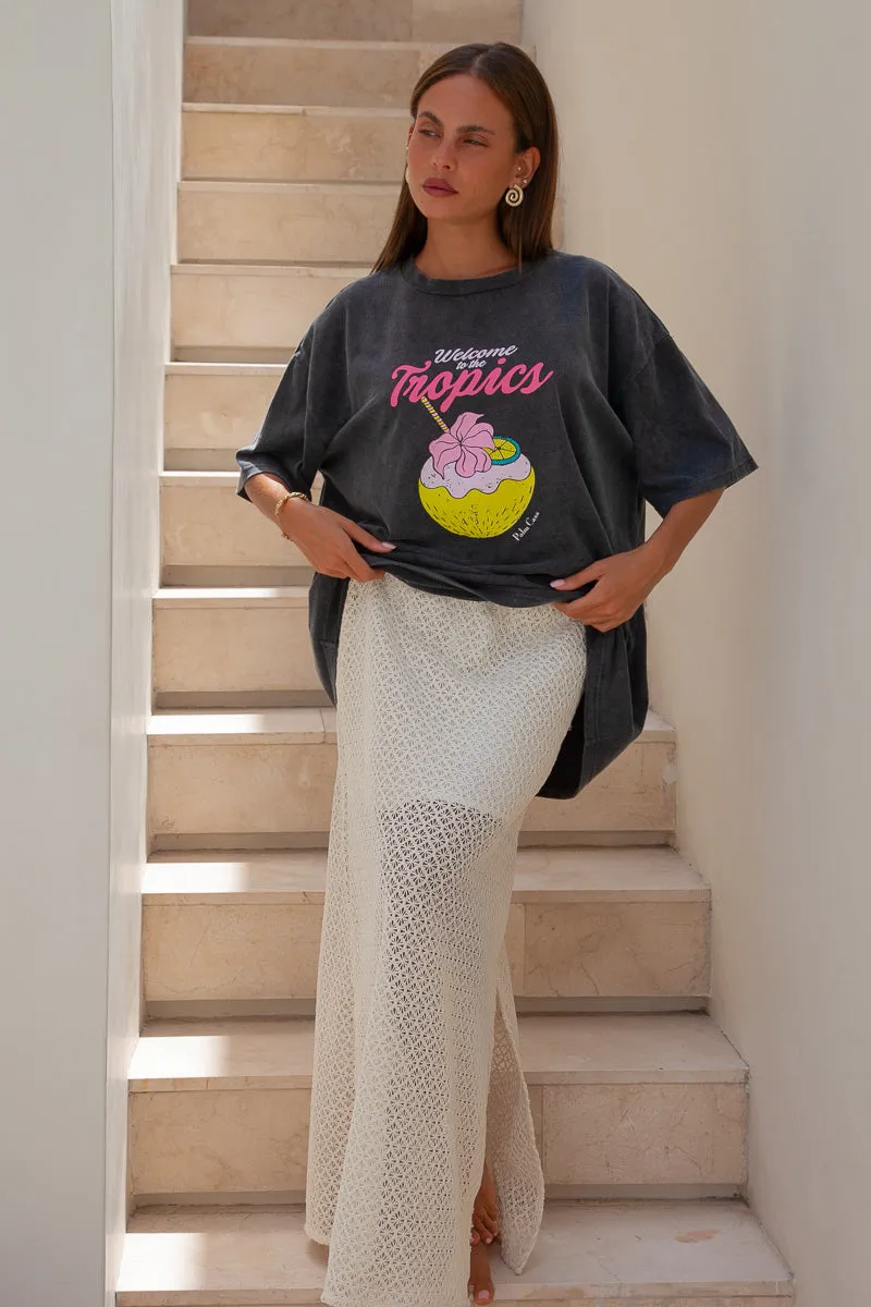 Tropics T-Shirt Vintage Black | W/S Pack of 5