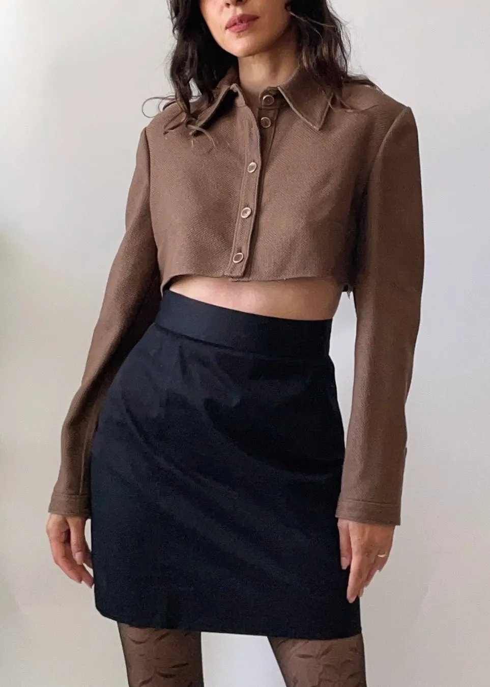 Vintage Valentino Cropped Top Jacket