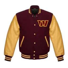Washington Commanders Letterman Jacket