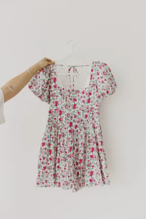 Wilker Puffy Sleeve Babydoll Dress