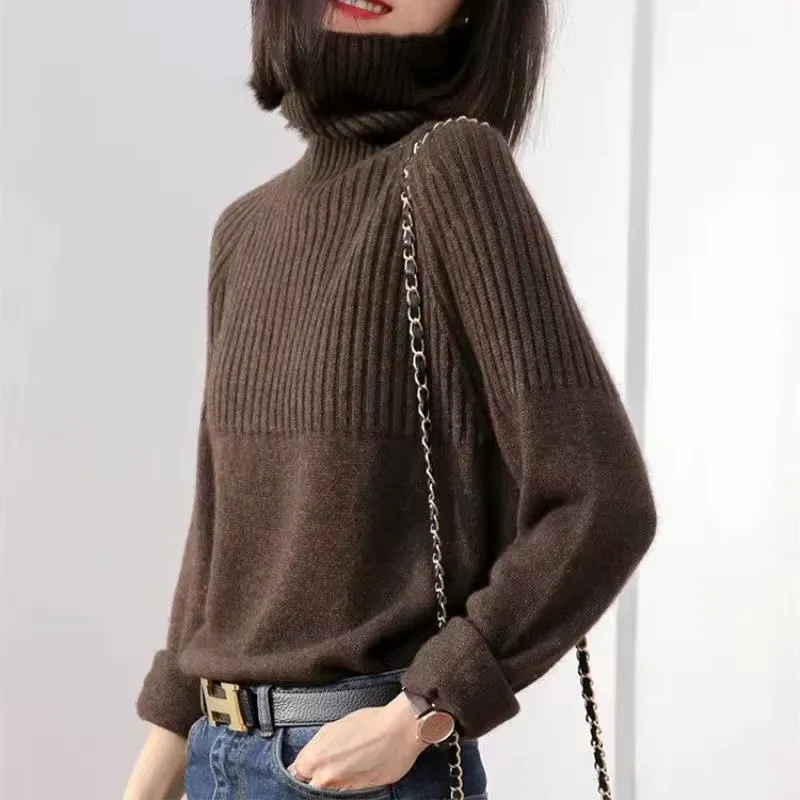 Women's Cashmere Sweater Turtleneck