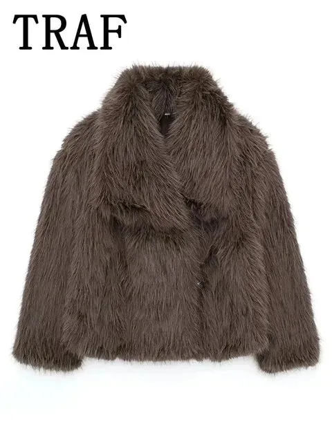 Women's Cotton-Polyester Casual Jacket – Solid Single-Breasted Outerwear