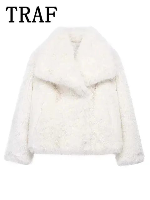 Women's Cotton-Polyester Casual Jacket – Solid Single-Breasted Outerwear