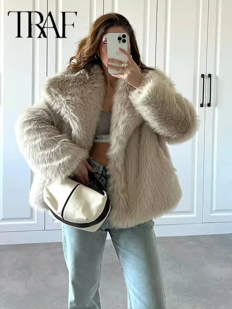Women's Cotton-Polyester Casual Jacket – Solid Single-Breasted Outerwear