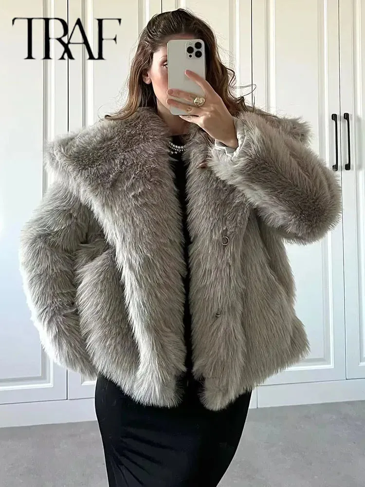 Women's Cotton-Polyester Casual Jacket – Solid Single-Breasted Outerwear