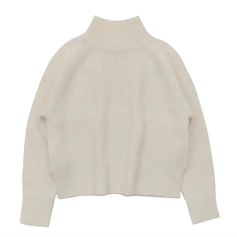 Women's turtleneck sweater