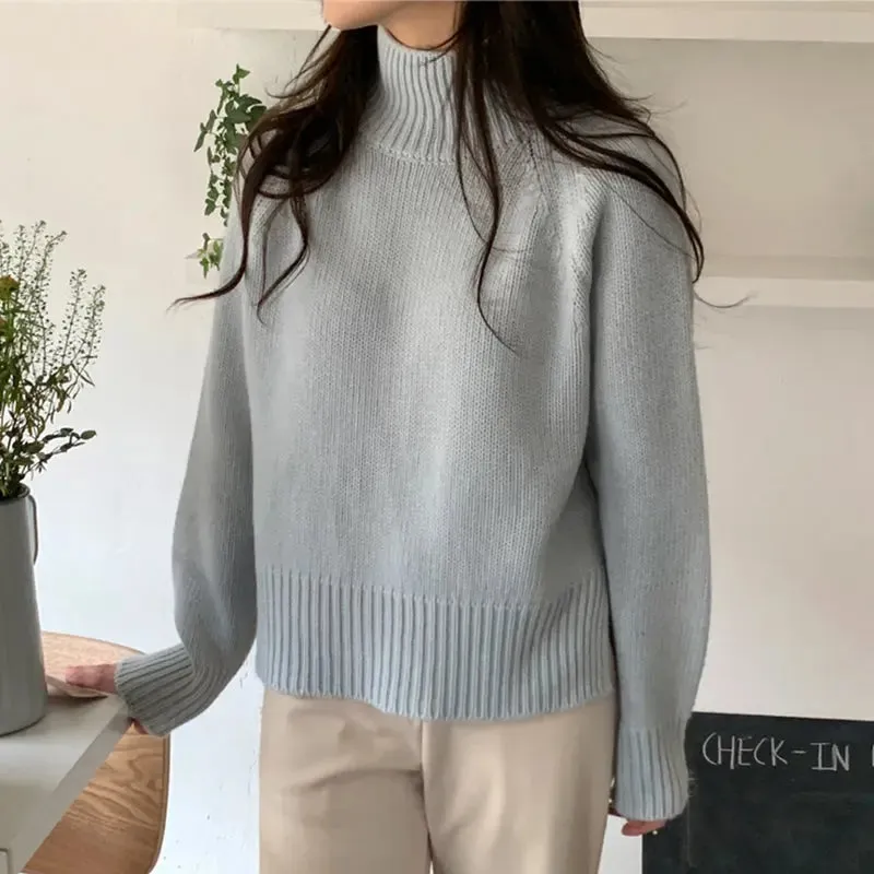 Women's turtleneck sweater