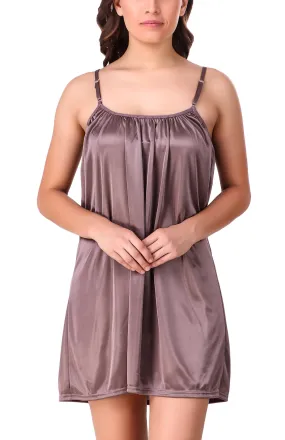 Xs and Os Women Satin Camisole Babydoll Nightwear Lingerie